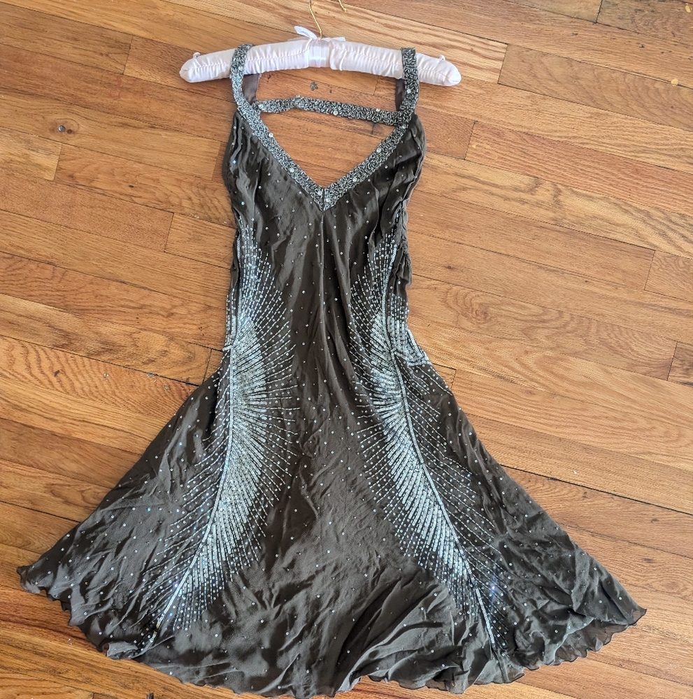 Just Cavalli Beaded Dress – Italian Size 46 (US 10-12)